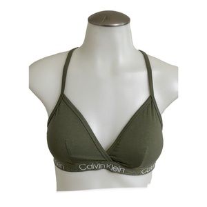 NWOT.Calvin Klein.Green Bra for Women’s Size M